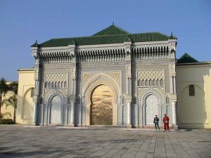 Royal palace in Casablanca